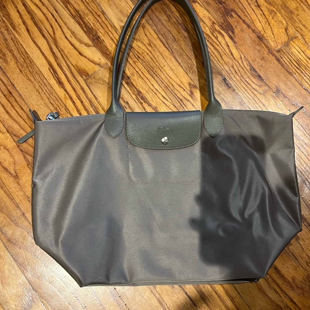 Longchamp Olive Green Le Pliage Large Tote